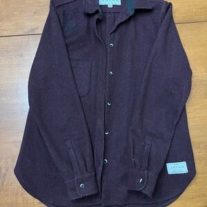 Anian Modern Melton Wool Shacket